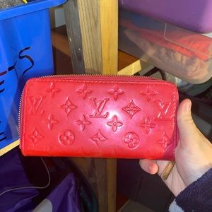 Pink wallet